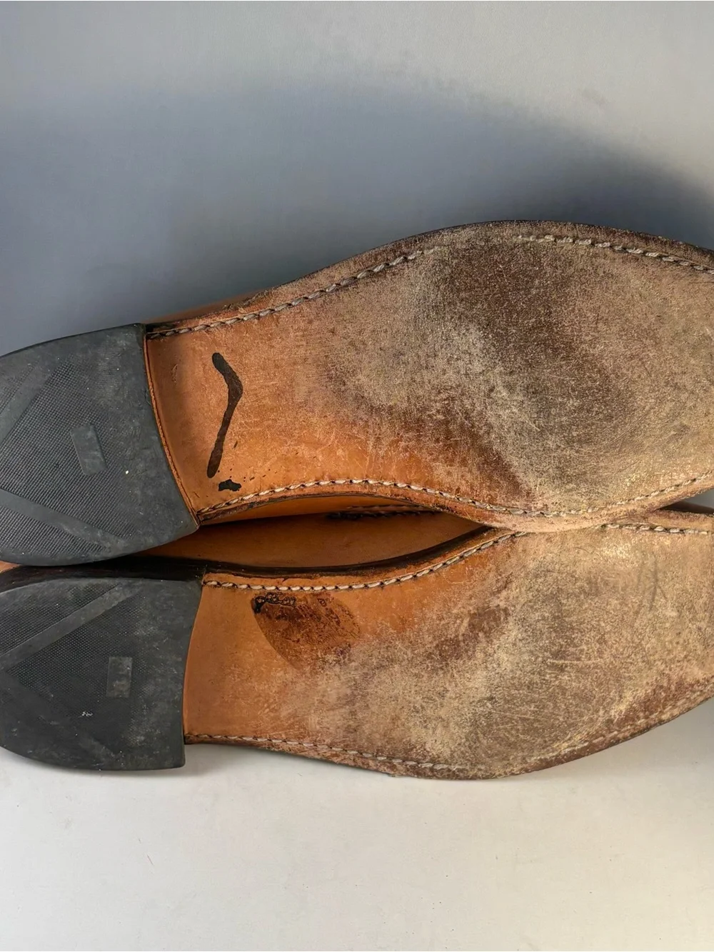 Allen Edmonds Paxton Shoes Mens 13 A Brown Leather Moccasin Loafers  Slip On USA